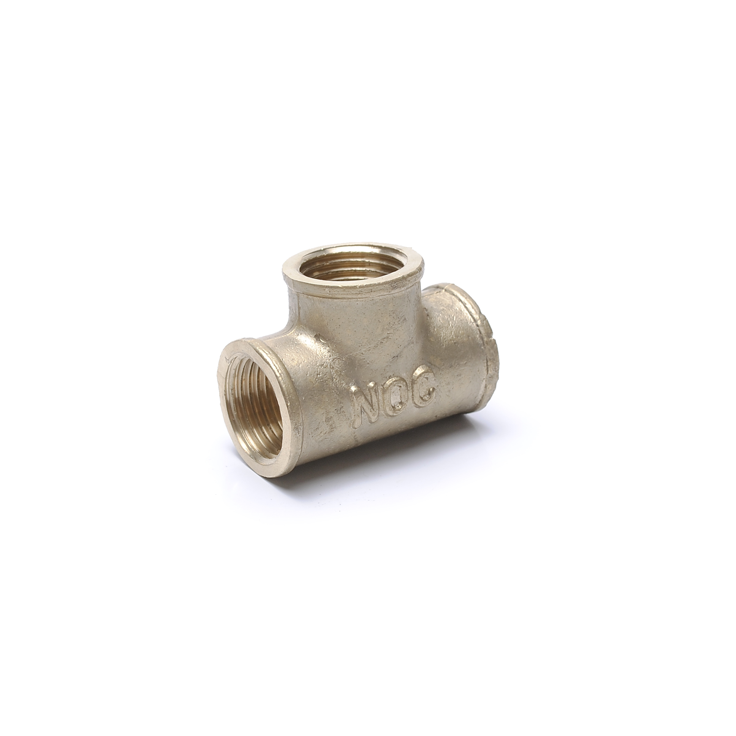 CONEXAO TE REDUCAO LATAO ROSCA FEMEA P/GAS 1.1/4X3/4 ROSCA